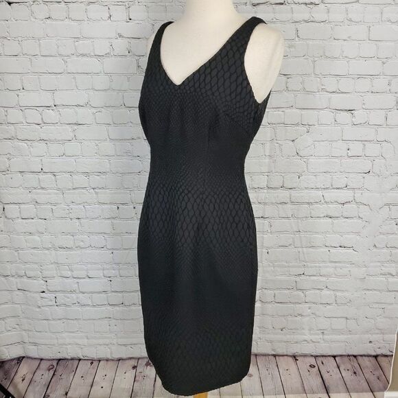 ANDREW MARC MARC New York Black Sleeveless Dress 6 - Picture 3 of 6